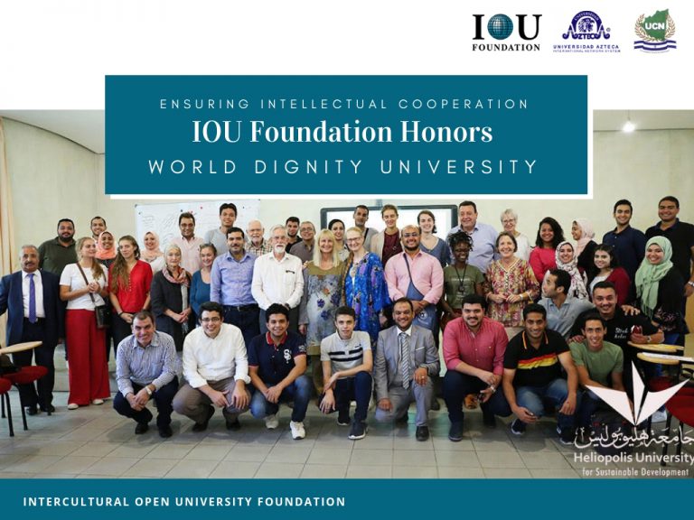 IOU Foundation Honors World Dignity University IOU Foundation 